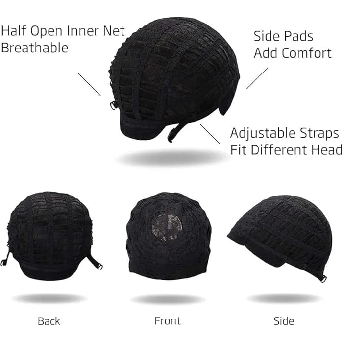 DILLARDS Middle Length Wavy Synthetic Wigs With Bangs For Women Curly Wig - Image 5